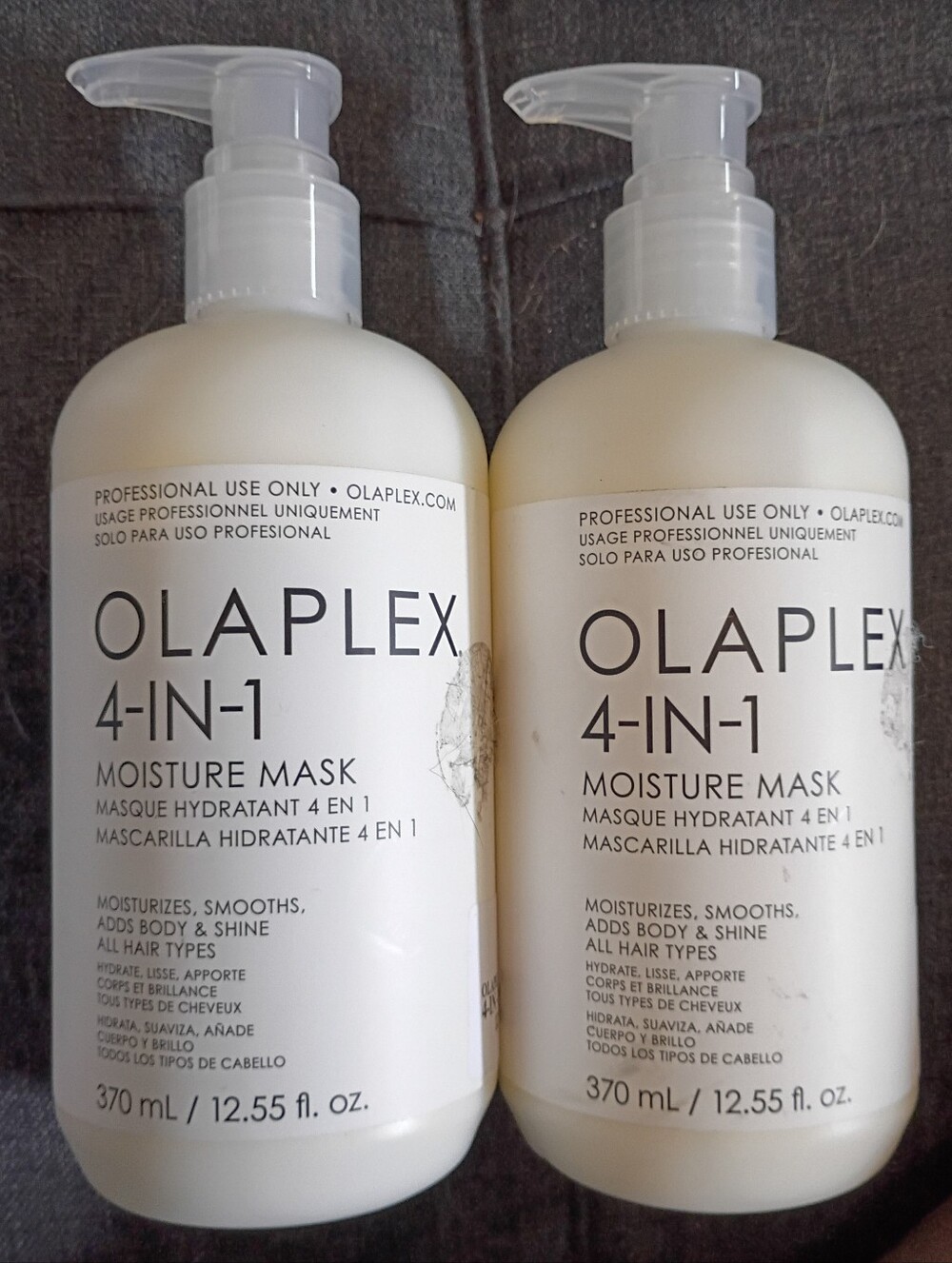 OLAPLEX 4-in-1 Moisture masks (LOT OF 2) Each Bottle 370ml/12.55 Fl. Oz. (NWT)